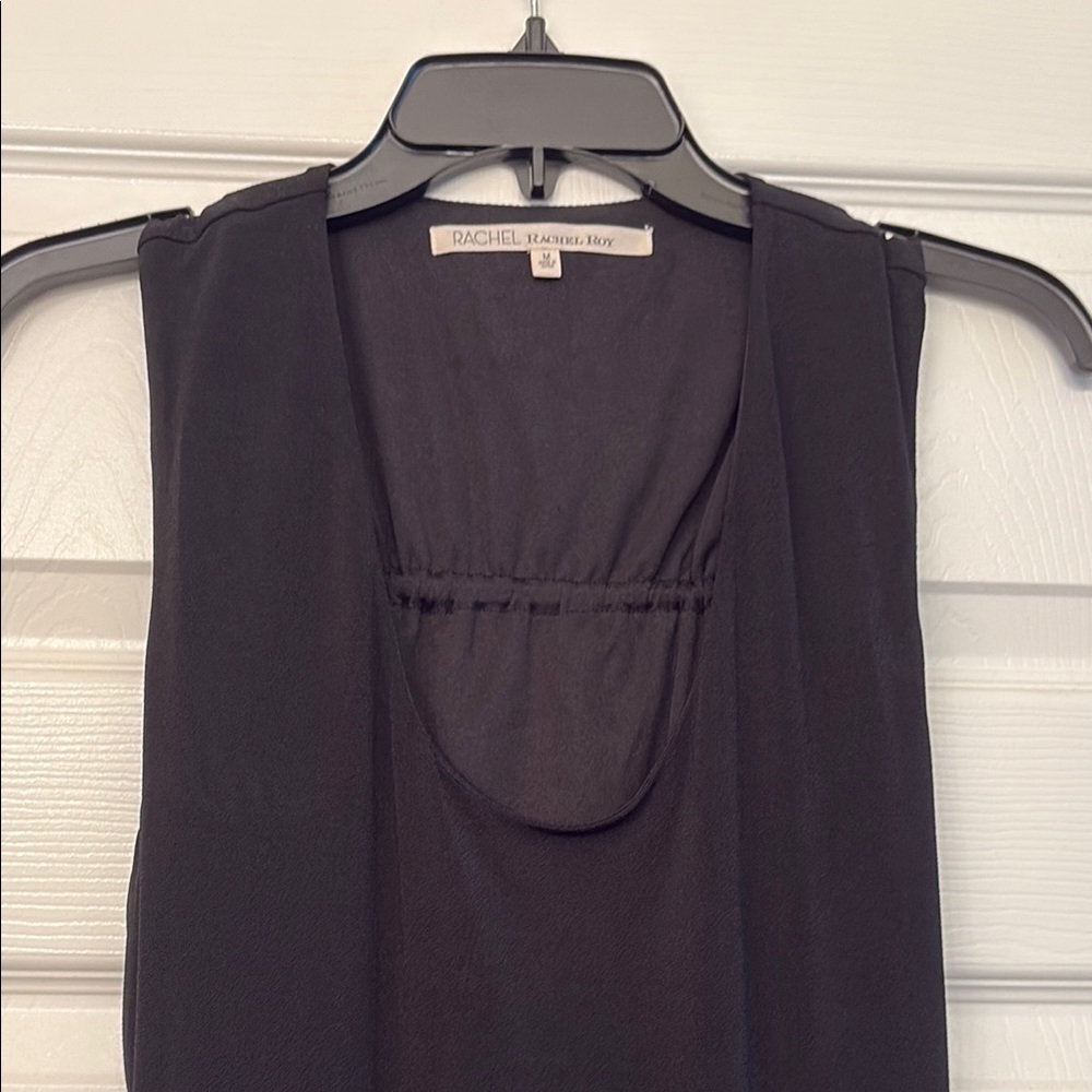 RACHEL Rachel Roy Elegant Black Sleeveless dress